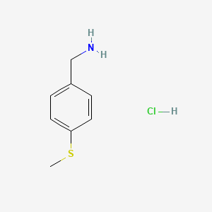 [4-(Methylsulfanyl)phenyl]methanamine hydrochloride