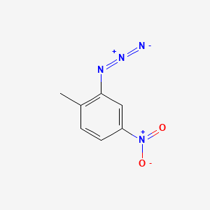 molecular formula C7H6N4O2 B3425252 2-Methyl-5-nitroazidobenzene CAS No. 40515-19-3