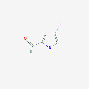 4-iodo-1-methyl-1H-pyrrole-2-carbaldehyde