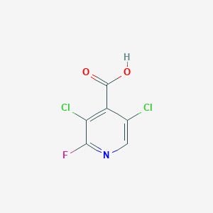 molecular formula C6H2Cl2FNO2 B3425284 3,5-Dichloro-2-fluoroisonicotinic acid CAS No. 406676-19-5