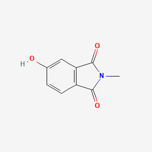 molecular formula C9H7NO3 B3425343 4-Hydroxy-n-methylphthalimide CAS No. 4112-65-6