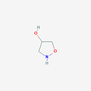 molecular formula C3H7NO2 B3425358 1,2-Oxazolidin-4-ol CAS No. 412279-21-1