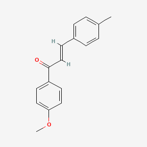 molecular formula C17H16O2 B3425409 (2E)-1-(4-methoxyphenyl)-3-(4-methylphenyl)prop-2-en-1-one CAS No. 41564-65-2