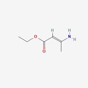 molecular formula C6H11NO2 B3425443 Ethyl 3-amino-2-butenoate CAS No. 41867-20-3