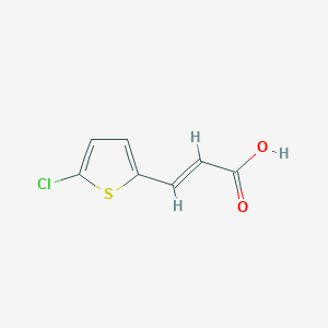 B3425462 3-(5-Chlorothiophen-2-yl)-propenoic acid CAS No. 41914-51-6