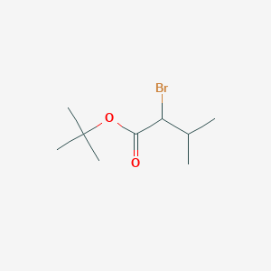 molecular formula C9H17BrO2 B3425540 Tert-butyl 2-bromo-3-methylbutanoate CAS No. 42877-95-2