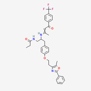 molecular formula C35H36F3N3O4 B3425603 GW6471 CAS No. 436159-64-7