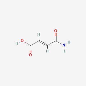 molecular formula C4H5NO3 B3425663 Fumaramic acid CAS No. 4452-01-1