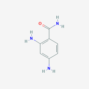 molecular formula C7H9N3O B3425735 2,4-Diaminobenzamide CAS No. 45867-91-2
