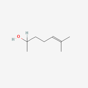 molecular formula C8H16O B3425772 6-METHYL-5-HEPTEN-2-OL CAS No. 4630-06-2