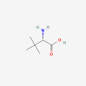 molecular formula C6H13NO2 B3425803 2-Amino-3,3-dimethylbutanoic acid CAS No. 471-50-1
