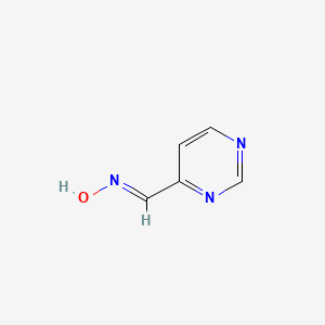 Pyrimidine-4-carbaldehyde oxime