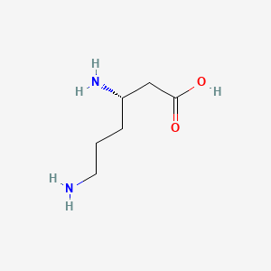 (3S)-3,6-diaminohexanoic acid