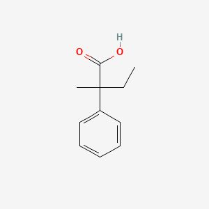 molecular formula C11H14O2 B3426150 2-Methyl-2-phenylbutanoic acid CAS No. 51018-80-5