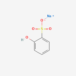 molecular formula C6H5NaO4S B3426218 sodium 2-hydroxybenzenesulfonate CAS No. 51368-26-4