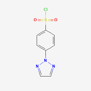 Benzenesulfonyl chloride, 4-(2H-1,2,3-triazol-2-yl)-