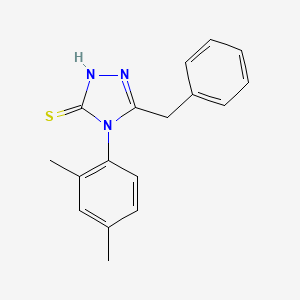 5-benzyl-4-(2,4-dimethylphenyl)-4H-1,2,4-triazole-3-thiol