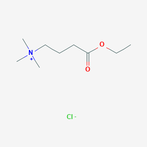 4-Ethoxy-N,N,N-trimethyl-4-oxo-1-butanaminium chloride