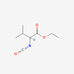 B3426536 Ethyl 2-isocyanato-3-methylbutanoate CAS No. 5296-78-6