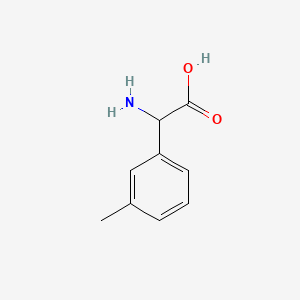 molecular formula C9H11NO2 B3426579 2-amino-2-(3-methylphenyl)acetic Acid CAS No. 53519-82-7