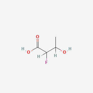 2-Fluoro-3-hydroxybutanoic acid