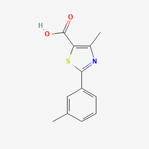 4-Methyl-2-(3-methylphenyl)-1,3-thiazole-5-carboxylic acid