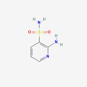 molecular formula C5H7N3O2S B3426724 2-Aminopyridine-3-sulfonamide CAS No. 54136-36-6