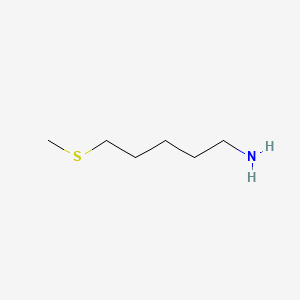 molecular formula C6H15NS B3426872 1-Pentanamine, 5-(methylthio)- CAS No. 55021-78-8