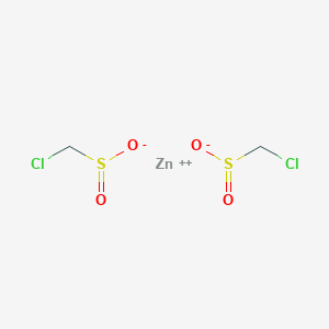molecular formula C2H4Cl2O4S2Zn B3426882 Zinc(II) chloromethanesulfinate CAS No. 55066-41-6