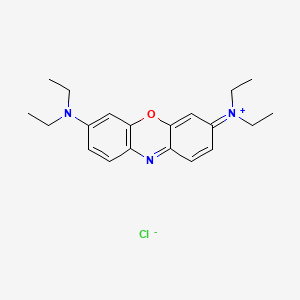 molecular formula C20H26ClN3O B3426981 Basic Blue 3 CAS No. 55840-82-9