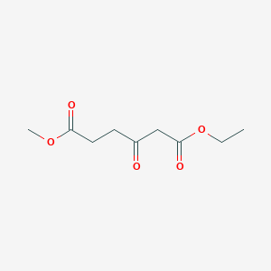 molecular formula C9H14O5 B3427037 1-O-ethyl 6-O-methyl 3-oxohexanedioate CAS No. 56294-09-8