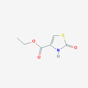 molecular formula C6H7NO3S B3427050 Ethyl 2-hydroxy-1,3-thiazole-4-carboxylate CAS No. 56417-52-8