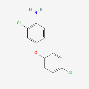 2-Chloro-4-(4-chlorophenoxy)aniline