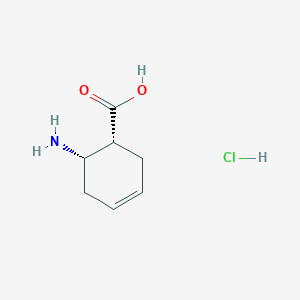 cis-6-Amino-3-cyclohexene-1-carboxylic acid hydrochloride