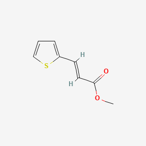 molecular formula C8H8O2S B3427224 METHYL 3-(THIEN-2-YL)ACRYLATE CAS No. 57502-38-2