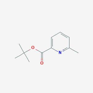 molecular formula C11H15NO2 B3427230 Tert-butyl 6-methylpyridine-2-carboxylate CAS No. 575433-87-3