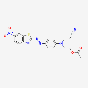 molecular formula C20H18N6O4S B3427282 Disperse Red 177 CAS No. 58051-98-2