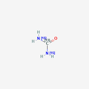 molecular formula CH4N2O B3427287 Urea-13C-15N2 CAS No. 58069-83-3