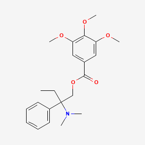molecular formula C22H29NO5 B3427375 Trimebutine CAS No. 58997-89-0