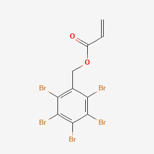 molecular formula C10H5Br5O2 B3427448 Pentabromobenzyl acrylate CAS No. 59447-57-3