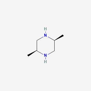 molecular formula C6H14N2 B3427453 顺式-2,5-二甲基哌嗪 CAS No. 59573-44-3