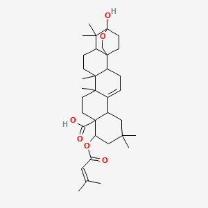 molecular formula C35H52O6 B3427613 Lantanilic acid CAS No. 60657-41-2