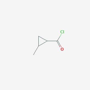 molecular formula C5H7ClO B3427633 2-Methylcyclopropane-1-carbonyl chloride CAS No. 60733-34-8
