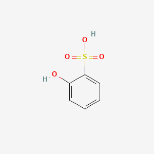 molecular formula C6H6O4S B3427649 O-Phenolsulfonic acid CAS No. 609-46-1
