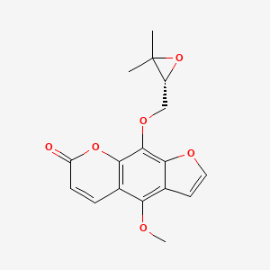 molecular formula C17H16O6 B3427666 Byakangelicol CAS No. 61046-59-1