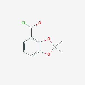 2,2-Dimethyl-2H-1,3-benzodioxole-4-carbonyl chloride