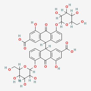 molecular formula C42H36CaO20 B3427834 Sennosides CAS No. 62211-03-4