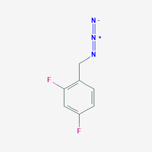 molecular formula C7H5F2N3 B3427847 1-(Azidomethyl)-2,4-difluorobenzene CAS No. 622372-75-2