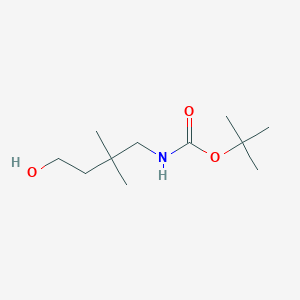 4-(t-Butoxycarbonylamino)-3,3-dimethylbutan-1-ol