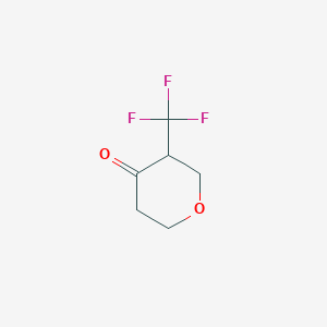 3-(trifluoromethyl)dihydro-2H-pyran-4(3H)-one